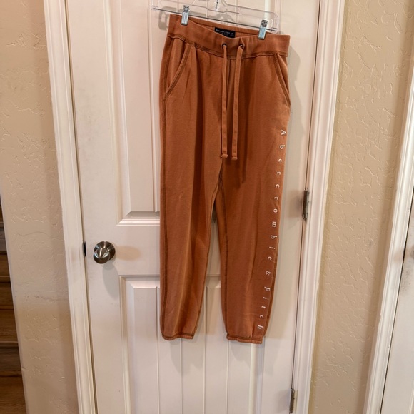 Abercrombie & Fitch Pants - Abercrombie & Fitch women’s medium Rust Jogger Sweatpants